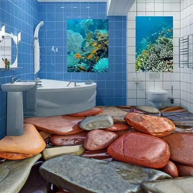 3D藝術(shù)地坪漆施工工藝效果展示!